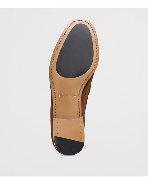 Tom Ford Brown Suede Loafers