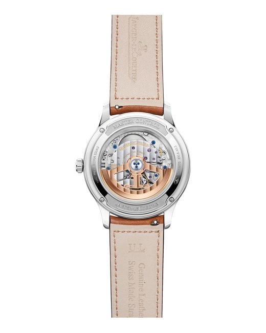 Jaeger-lecoultre Gray Stainless Steel Master Control Date Watch for men