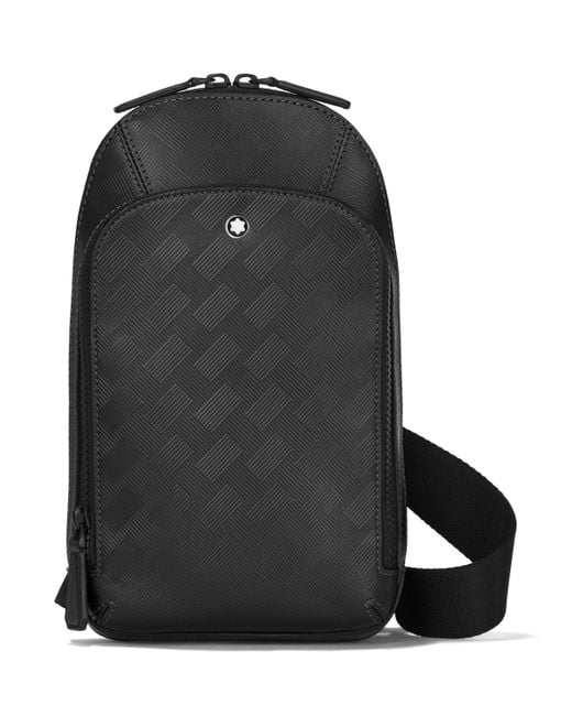Montblanc Black Leather Extreme 3.0 Cross-Body Bag for men