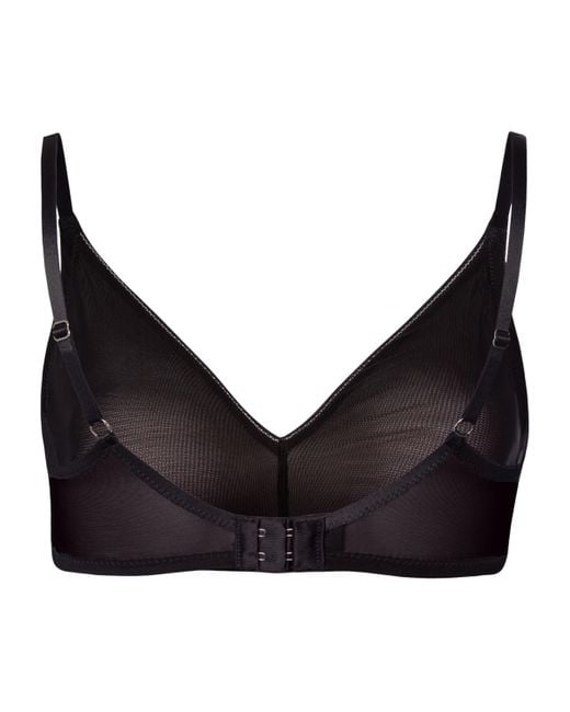 Hanro Black Smooth Illusion Soft Cup Bra
