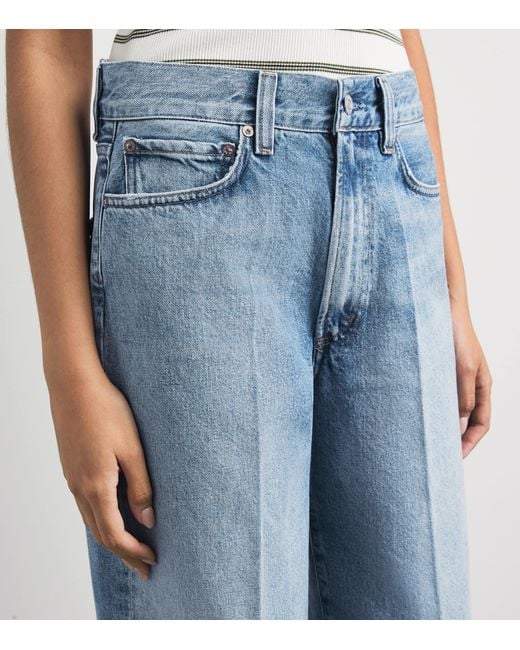 Agolde Blue '80S Vintage Taper Straight Jeans