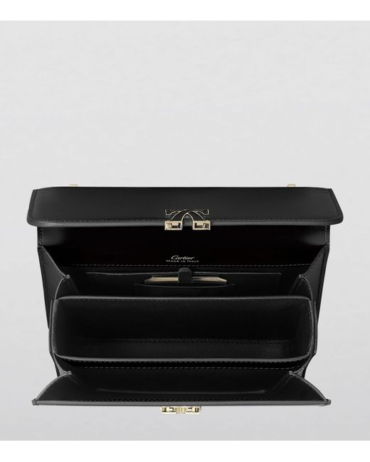 Cartier Black Mini Leather C De Shoulder Bag