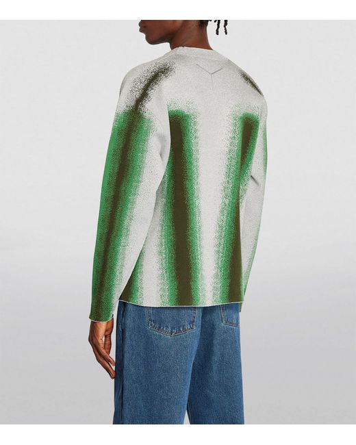 Y. Project Green Gradient Sweater for men