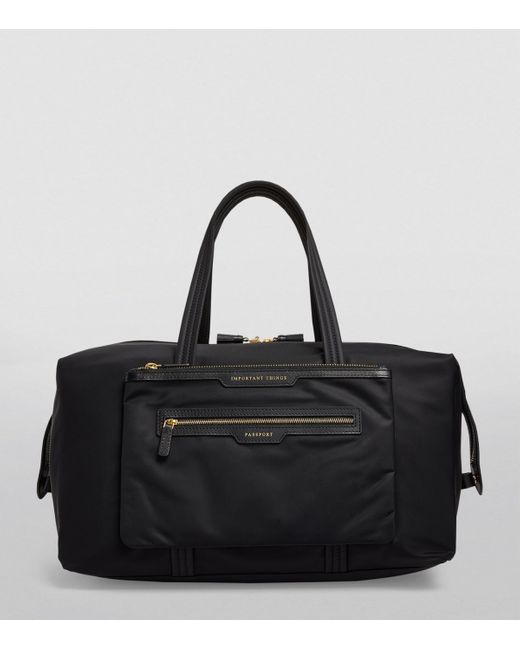 Anya Hindmarch Black In-Flight Tote Bag