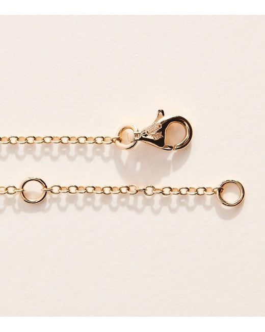 SHAY Natural Rose And Sapphire Baby Heart Bracelet
