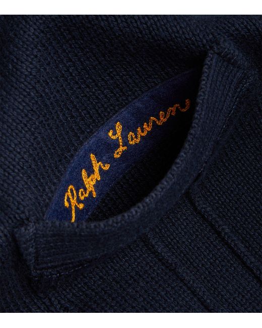 Polo Ralph Lauren Blue Cotton Cardigan for men