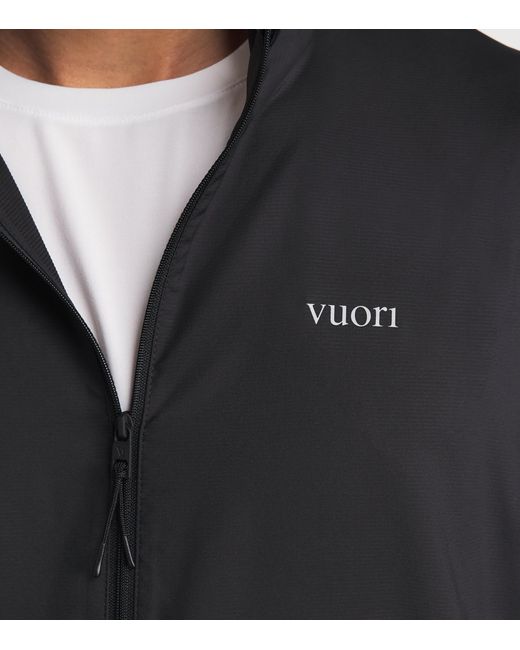 vuori Blue Terrain Track Jacket for men