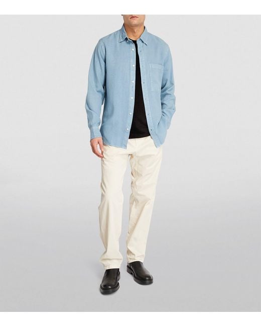 Rag & Bone Black Cotton Crew-Neck T-Shirt for men