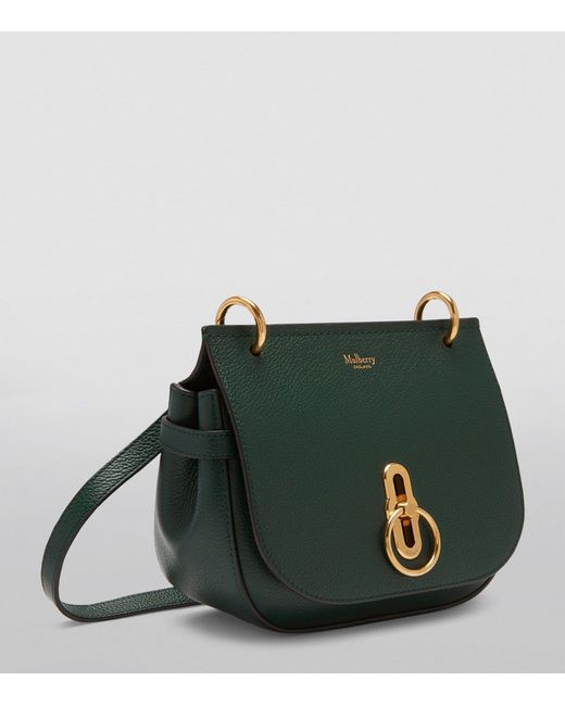 Mulberry Green Small Leather Amberley Cross-Body Bag