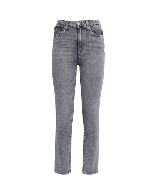 PAIGE Gray Gemma Skinny Jeans