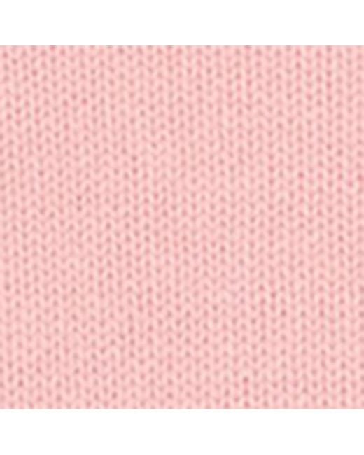 Burberry Pink Cashmere Crew-Neck Sweater