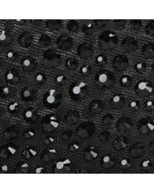 Le Monde Beryl Black Crystal-Embellished Luna Flats