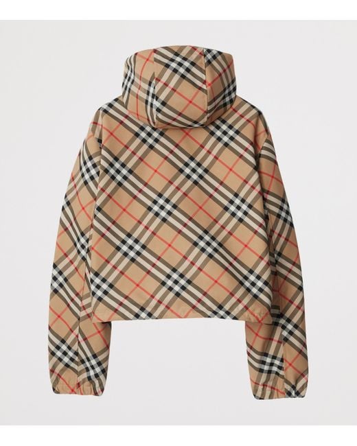 Burberry Natural Technical Reversible Hooded Jacket