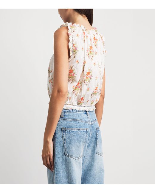 Doen White Organic Cotton Traveler Top