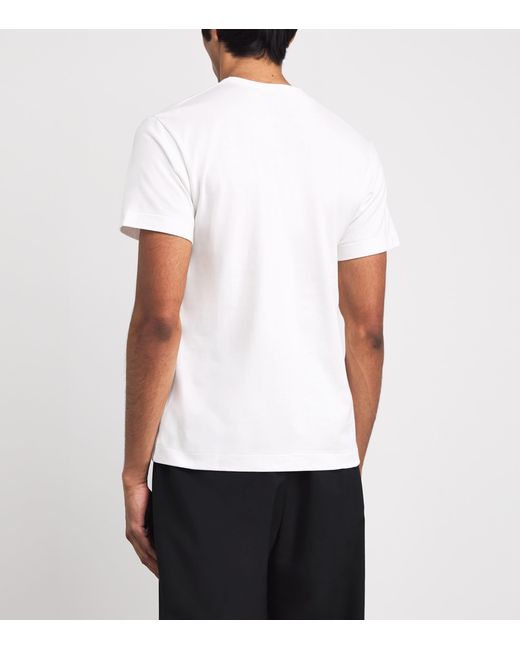 COMME DES GARÇONS PLAY White Heart Logo T-Shirt for men