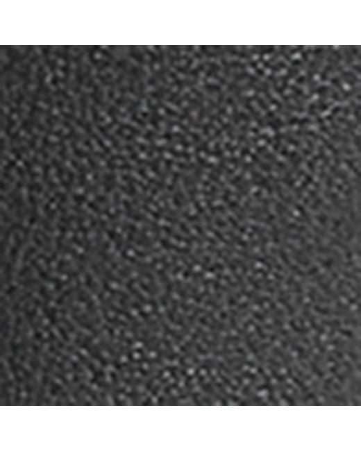 Corneliani Black Leather Belt for men