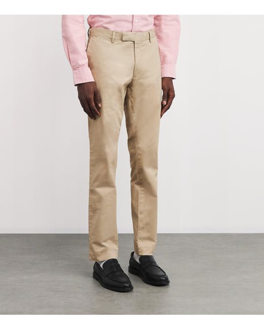 Polo Ralph Lauren Natural Stretch-Cotton Slim Chinos for men