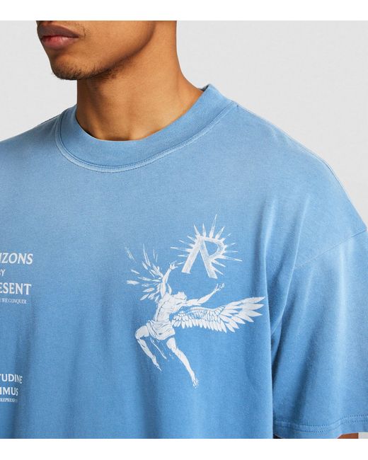 Represent Blue Icarus Graphic T-shirt for men