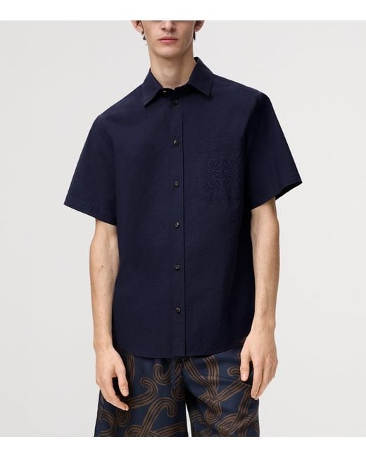 Loewe Blue X Paula's Ibiza Anagram Shirt for men