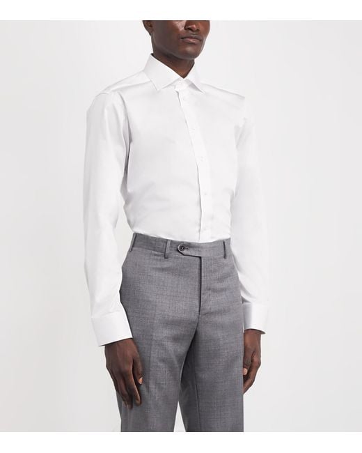 Eton of Sweden White Elevated Slim-Fit Shirt for men