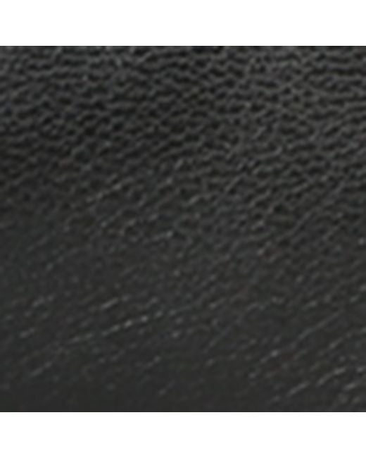 Lemaire Black Leather Outdoor Slippers for men