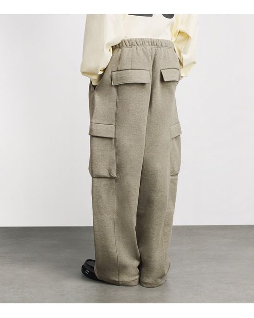 Fear Of God Natural Fleece Cargo Trousers for men