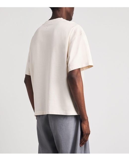 About Blank White Cotton Bottle T-Shirt for men