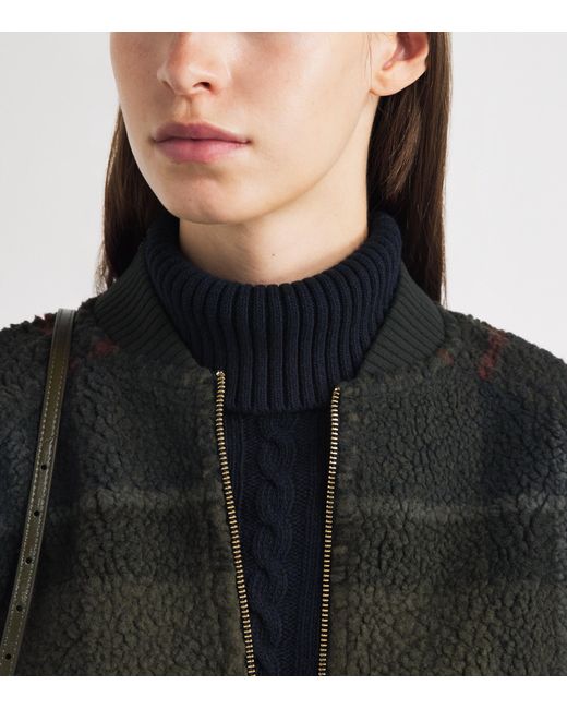 Barbour Black Fleece Kirklees Jacket
