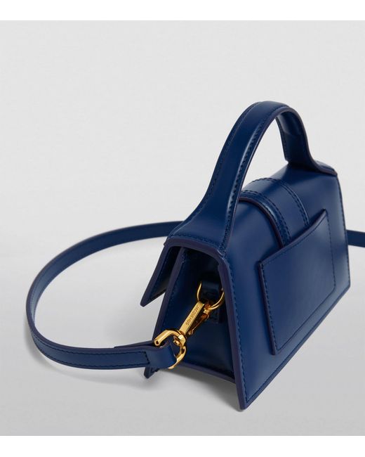 Jacquemus Blue Le Bambino Leather Top-handle Bag