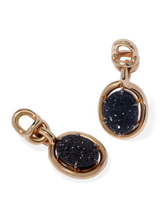 Annoushka Metallic And Drusy Onyx Mythology Earring Drops