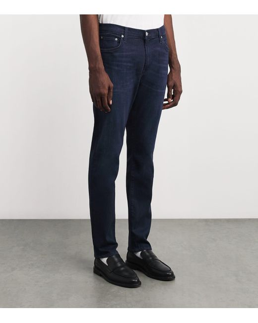 Citizens of Humanity Blue Adler Tapered Slim Jeans for men
