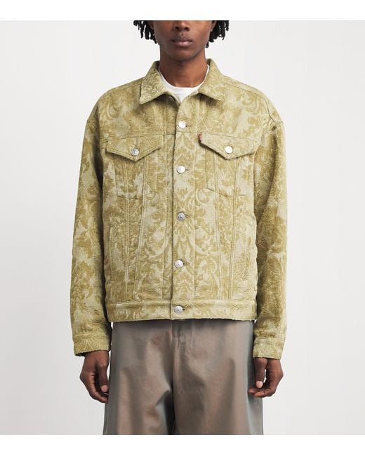Junya Watanabe Green X Levi's Damask Jacket for men