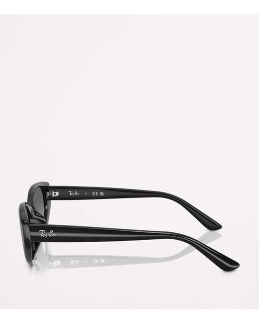 Ray-Ban Black Rb4457D Bio-Based Sunglasses