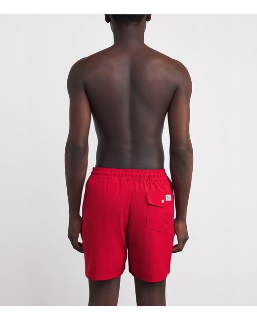 Polo Ralph Lauren Red Traveler Swim Short for men