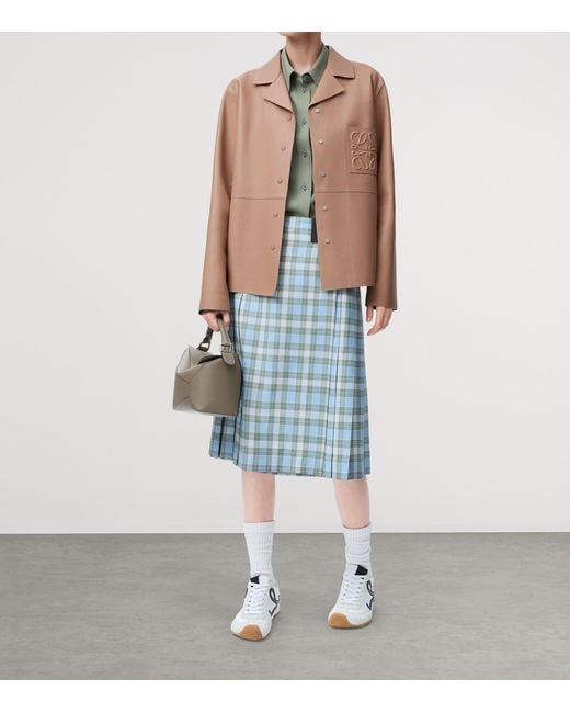 Loewe Natural Leather Pyjama Blouse