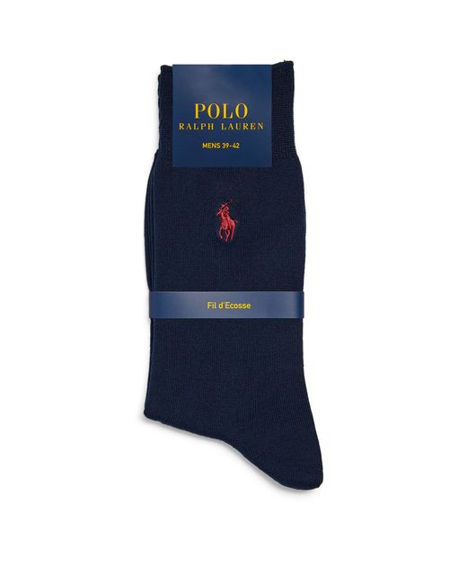 Polo Ralph Lauren Blue Polo Pony Socks for men