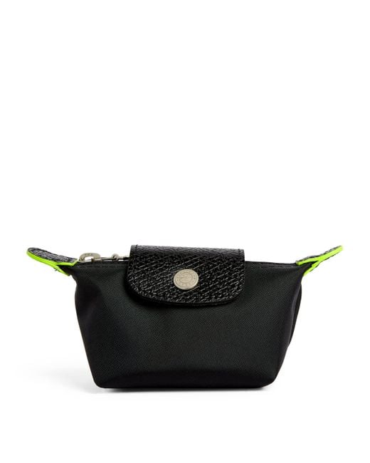 Longchamp Le Pliage Coin Purse in Black Lyst UK