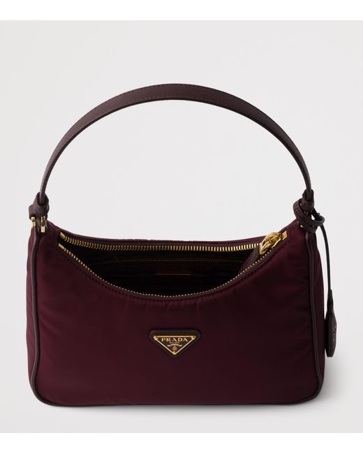 Prada Purple Re-Nylon Re-Edition 2005 Shoulder Bag