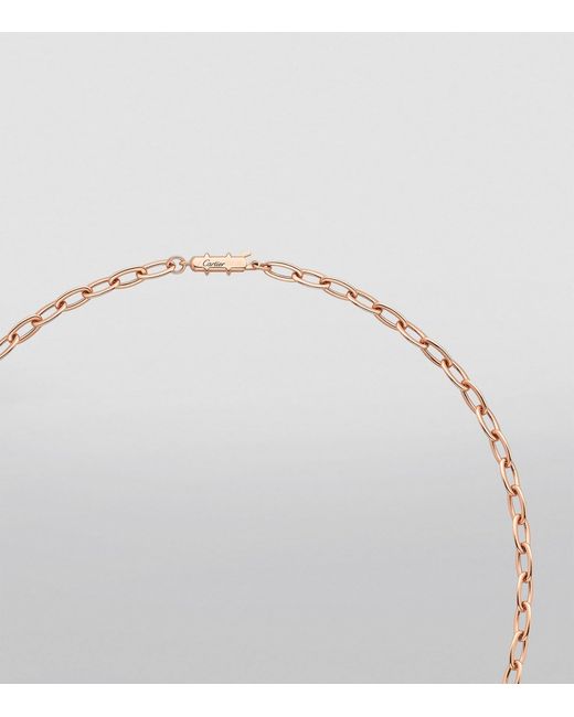 Cartier Metallic And Diamond Juste Un Clou Necklace (51Cm)