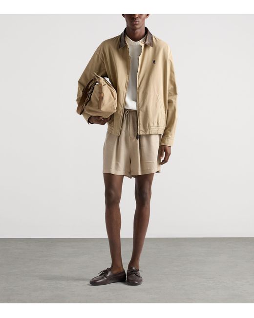 Prada Natural Cotton Bomber Jacket for men