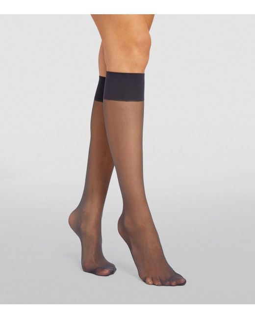 Falke Natural Pure Matt 20 Knee-High Socks