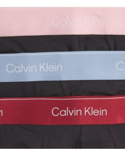 Calvin Klein Black Stretch-Cotton Hip Briefs for men
