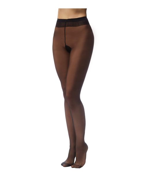 Falke Brown Matt Deluxe 20 Tights
