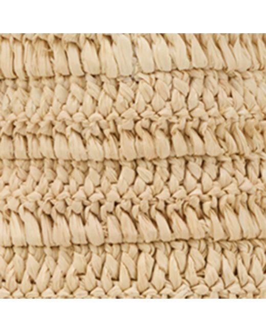 Christian Louboutin Metallic Venus Mini Raffia Basket Bag