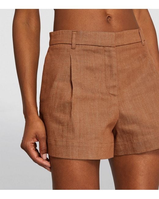 MAX&Co. Brown Tailored Shorts