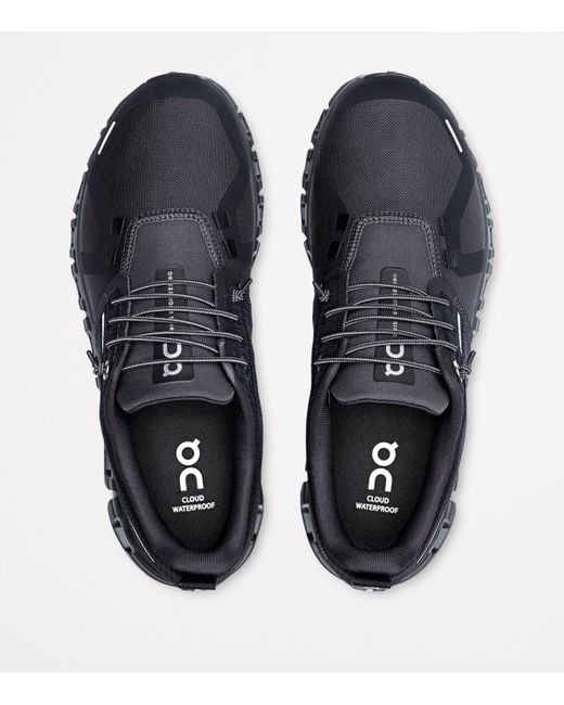 On Shoes Blue Cloud 6 Waterproof Trainers