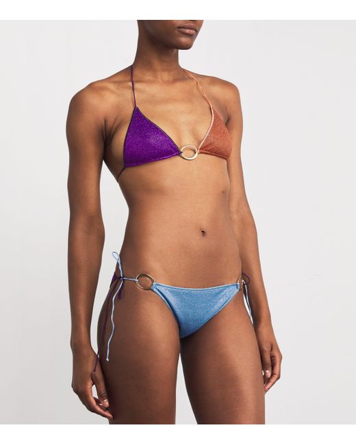 Oseree Purple Glazed Lumière O-Kini Bikini