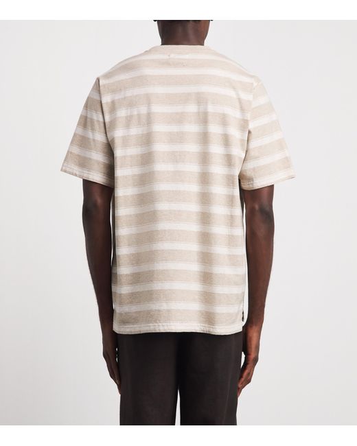 Oliver Spencer White Cotton Box T-Shirt for men