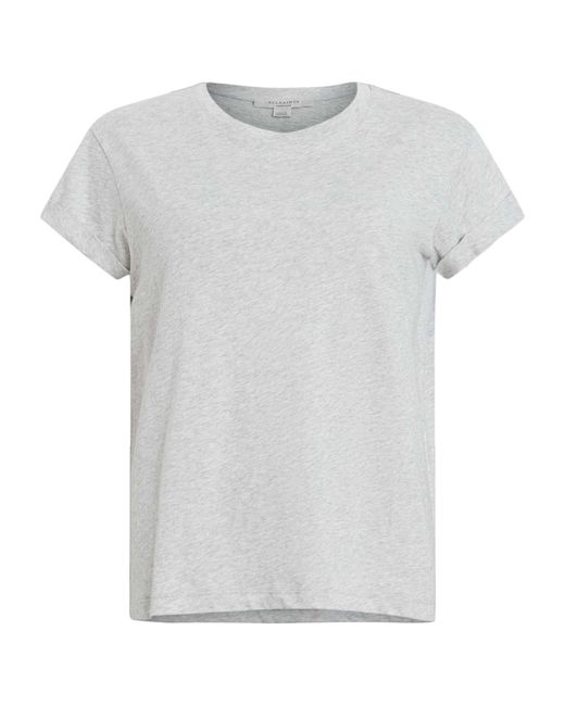 AllSaints White Organic Cotton Anna T-shirt