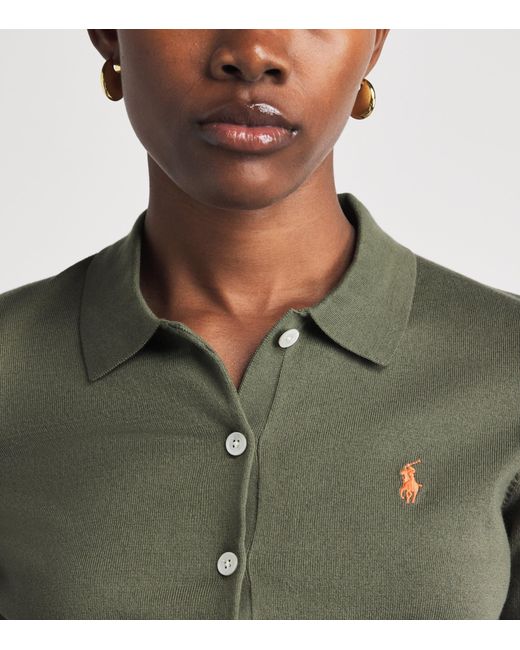 Polo Ralph Lauren Green Polo Cardigan